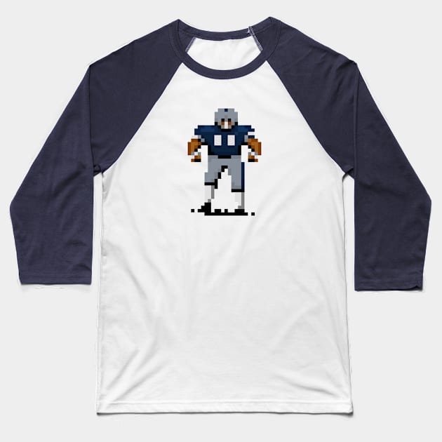 16-Bit Football - Dallas Baseball T-Shirt by The Pixel League